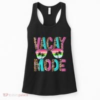 Vacation Summer Sunglasses And Palm Trees Vacay Mode Funny Women's Tank Top thumb 0