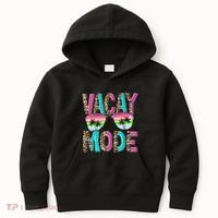 Vacation Summer Sunglasses And Palm Trees Vacay Mode Funny Kids Hoodie thumb 0