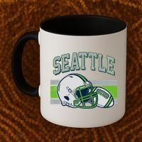 Varsity Style Seattle Football Coffee Mug thumb 2