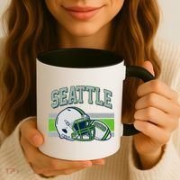 Varsity Style Seattle Football Coffee Mug thumb 3