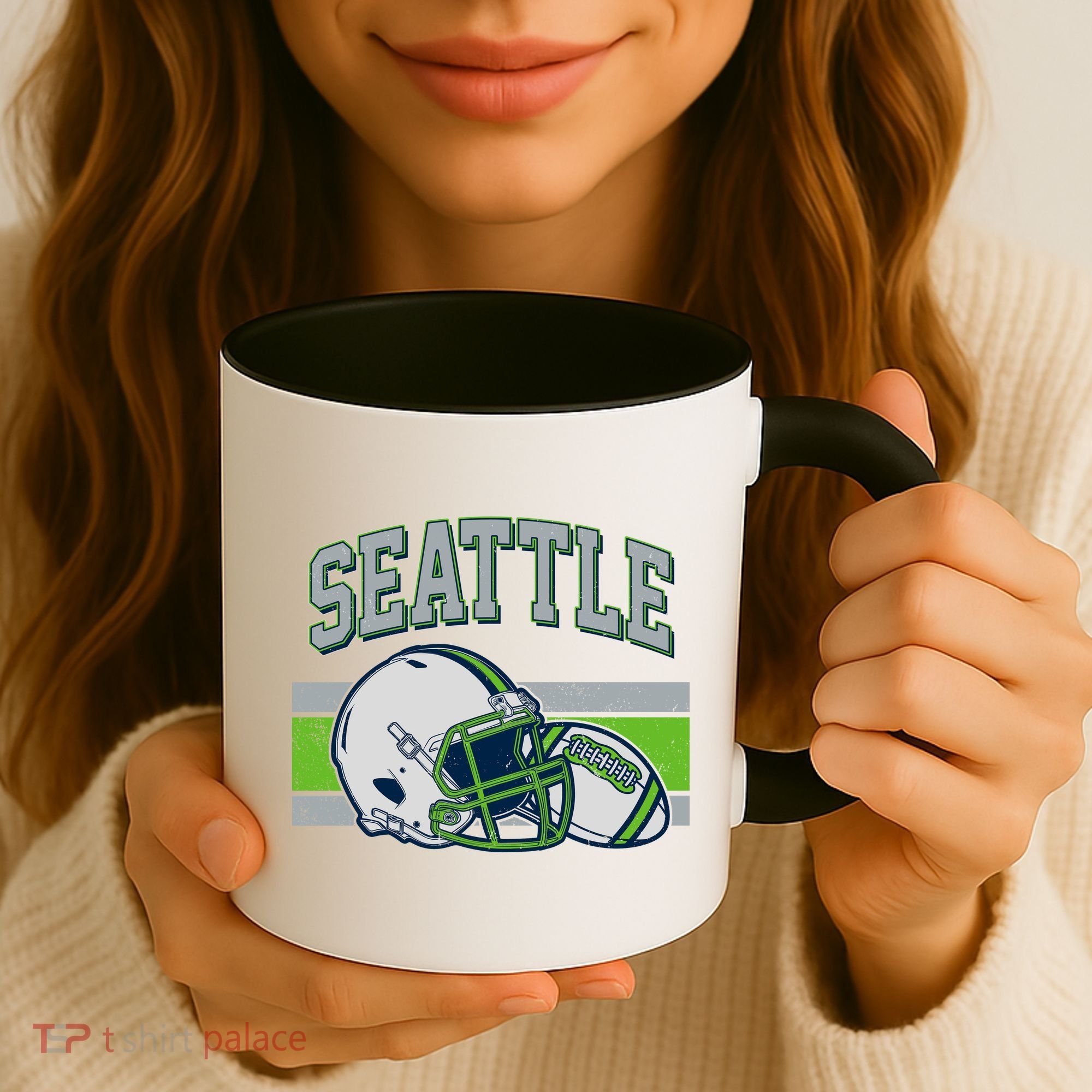 Varsity Style Seattle Football Coffee Mug