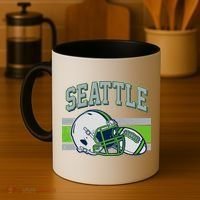 Varsity Style Seattle Football Coffee Mug thumb 4