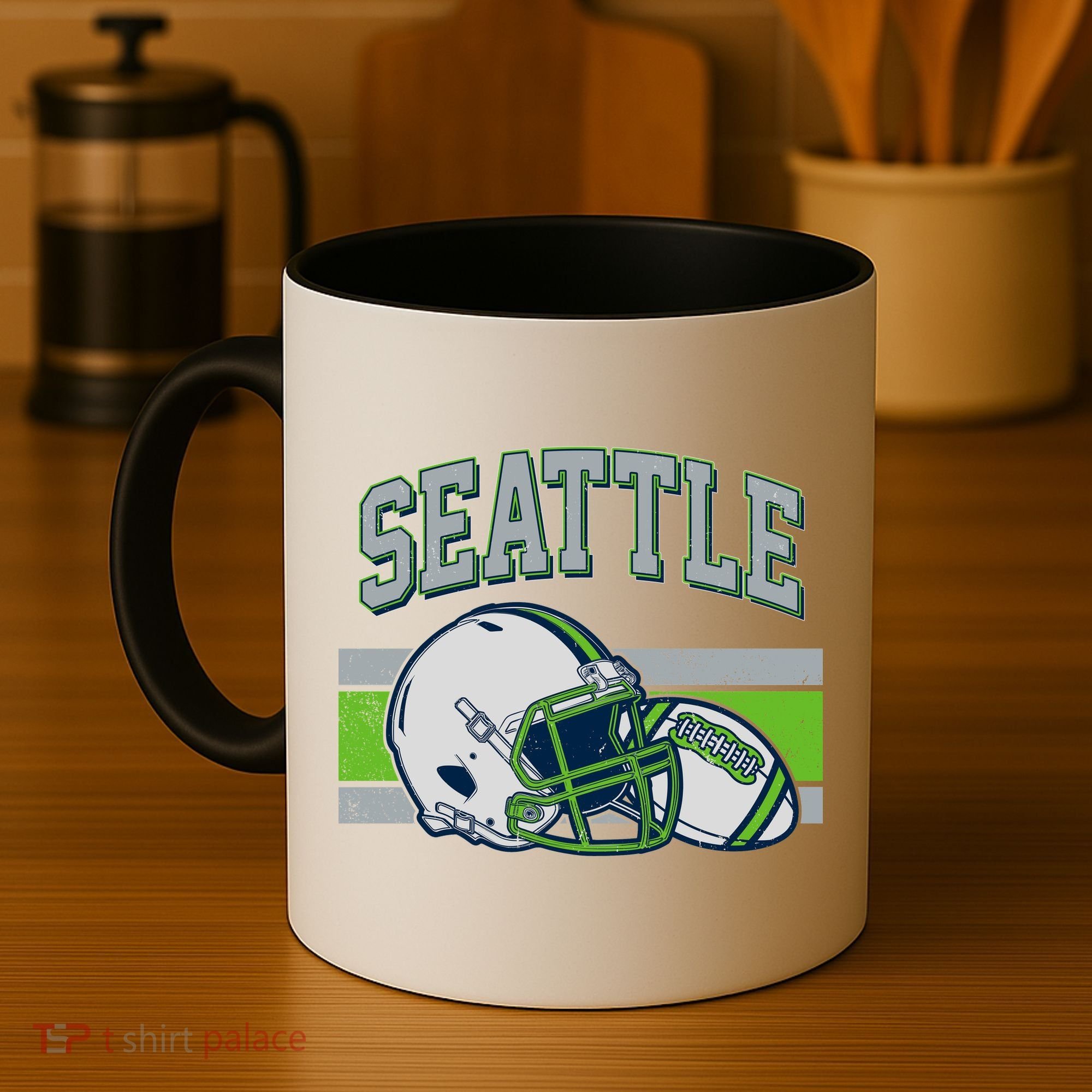 Varsity Style Seattle Football Coffee Mug