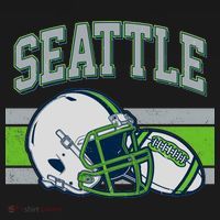 Varsity Style Seattle Football Ornament thumb 1
