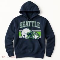 Varsity Style Seattle Football Hoodie thumb 0