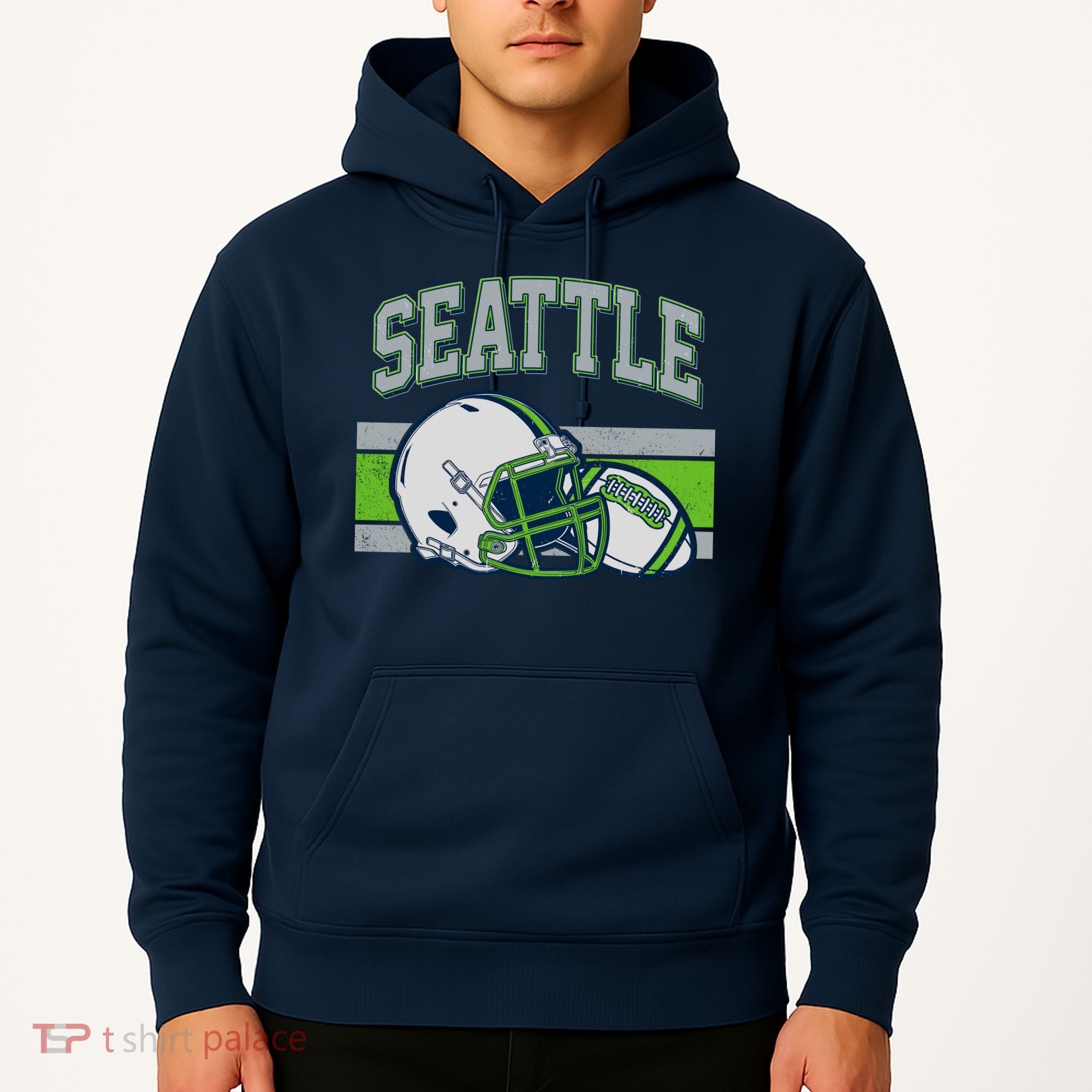 Varsity Style Seattle Football Hoodie