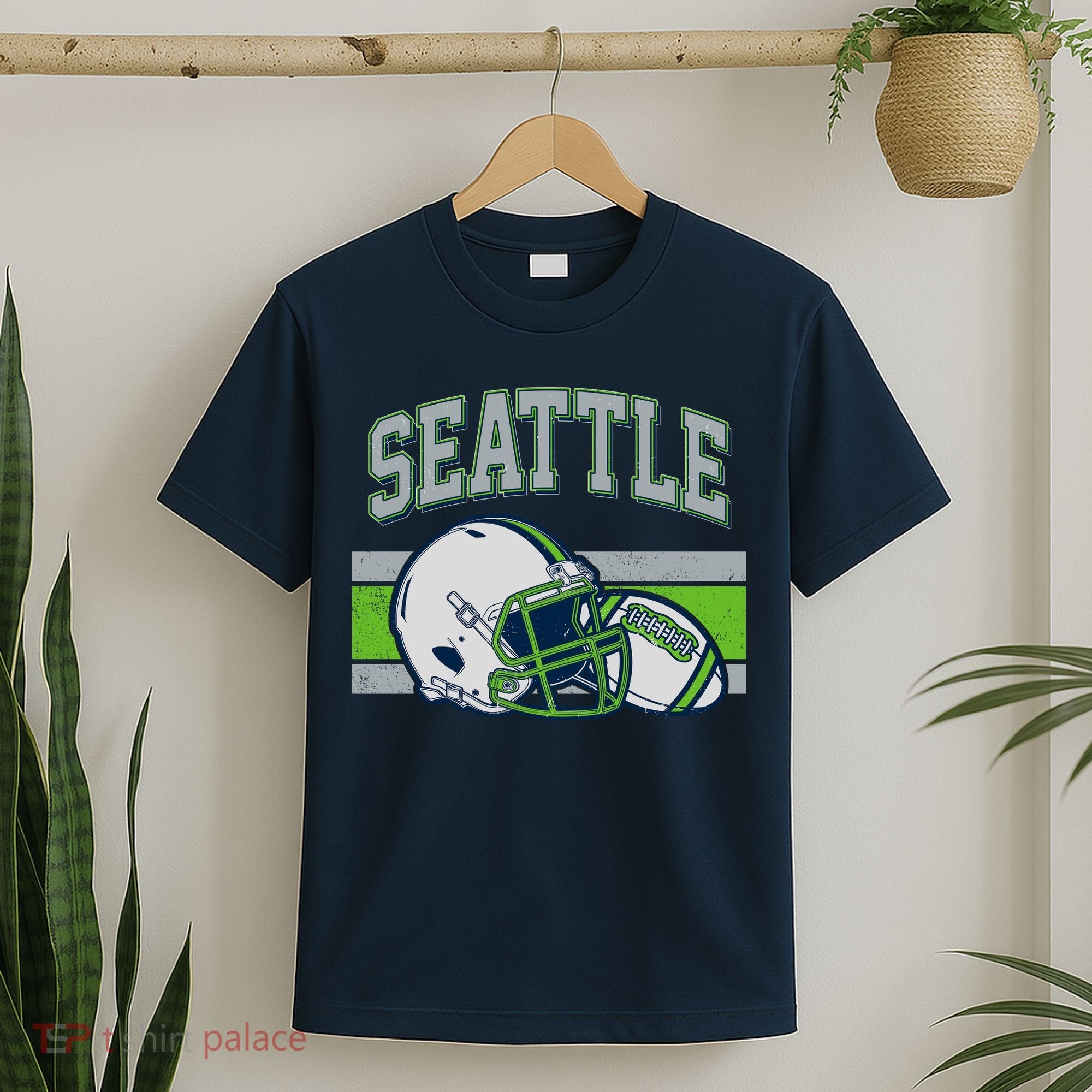 Varsity Style Seattle Football T-Shirt