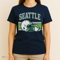 Varsity Style Seattle Football T-Shirt thumb 4