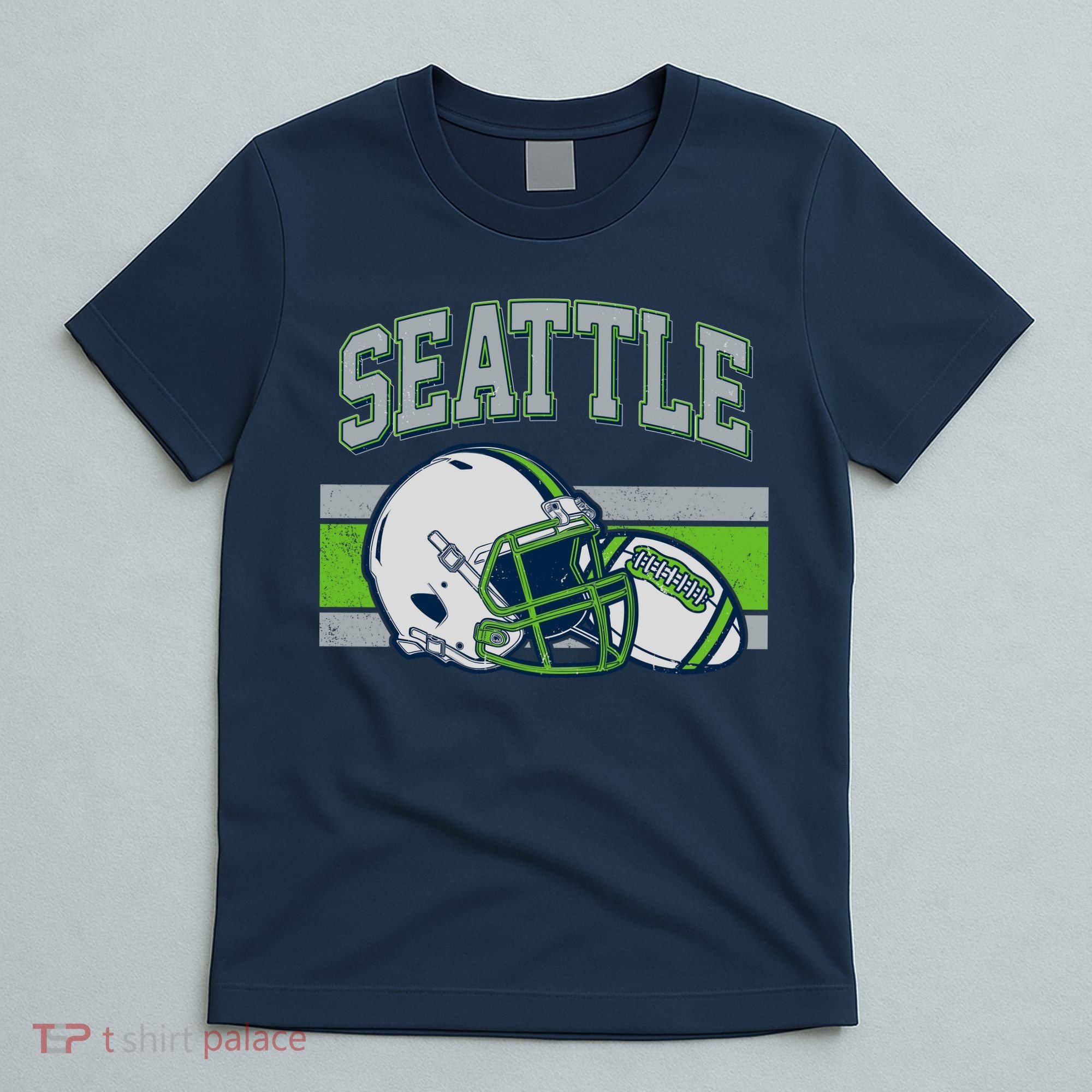 Varsity Style Seattle Football T-Shirt