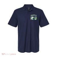 Varsity Style Seattle Football Polo thumb 0