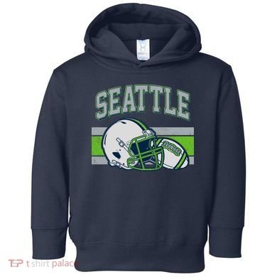 Varsity Style Seattle Football Toddler Hoodie