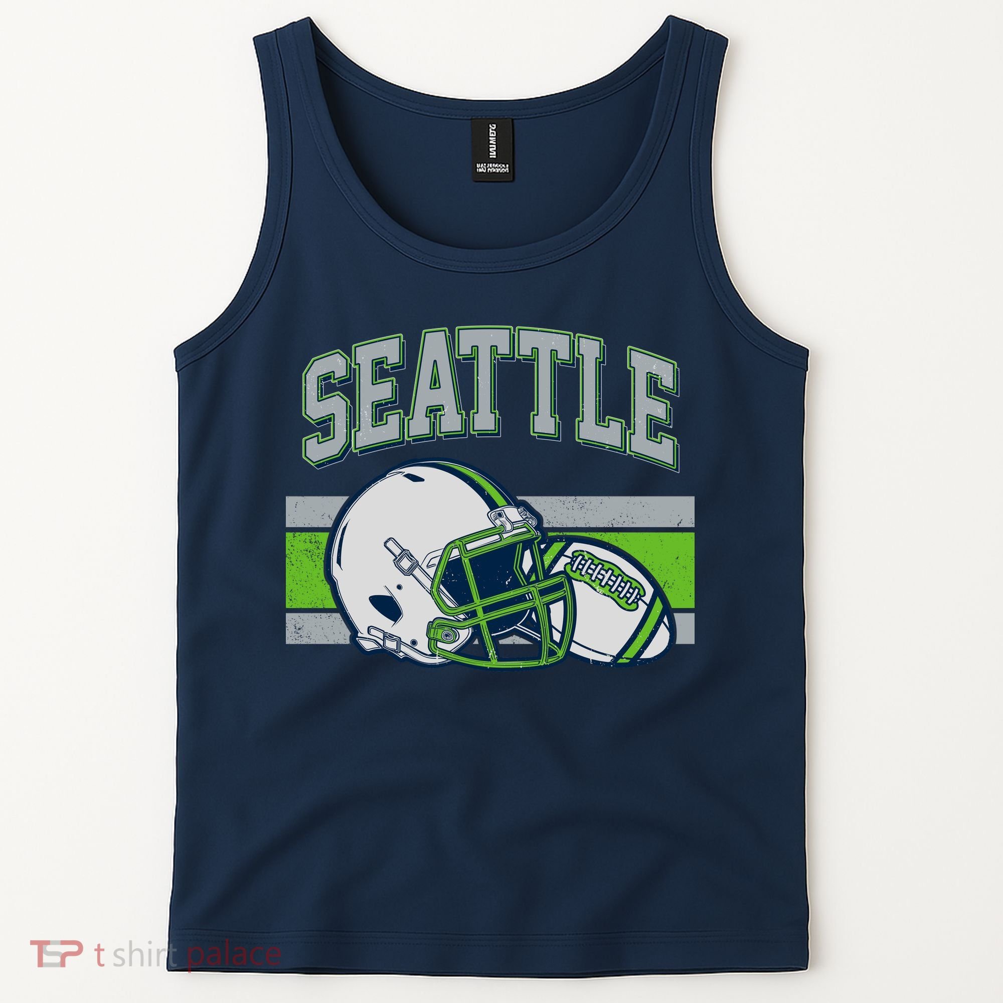 Varsity Style Seattle Football Tank Top