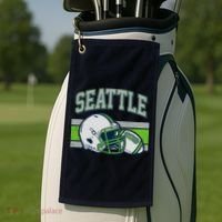 Varsity Style Seattle Football Golf Towel thumb 2