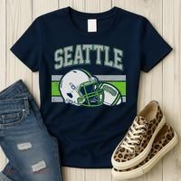 Varsity Style Seattle Football Women's T-Shirt thumb 3
