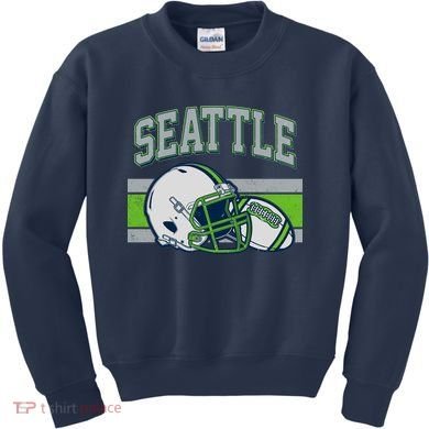 Varsity Style Seattle Football Kids Sweatshirt