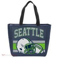 Varsity Style Seattle Football Tote Bag thumb 0