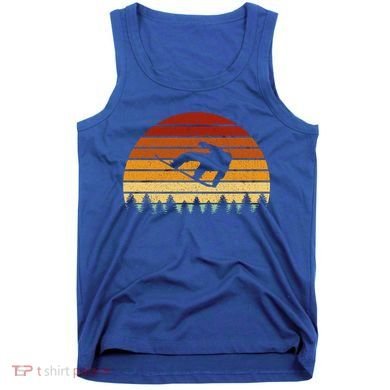 Vintage Sunset Snowboarding Gift For Snowboarders  Tank Top