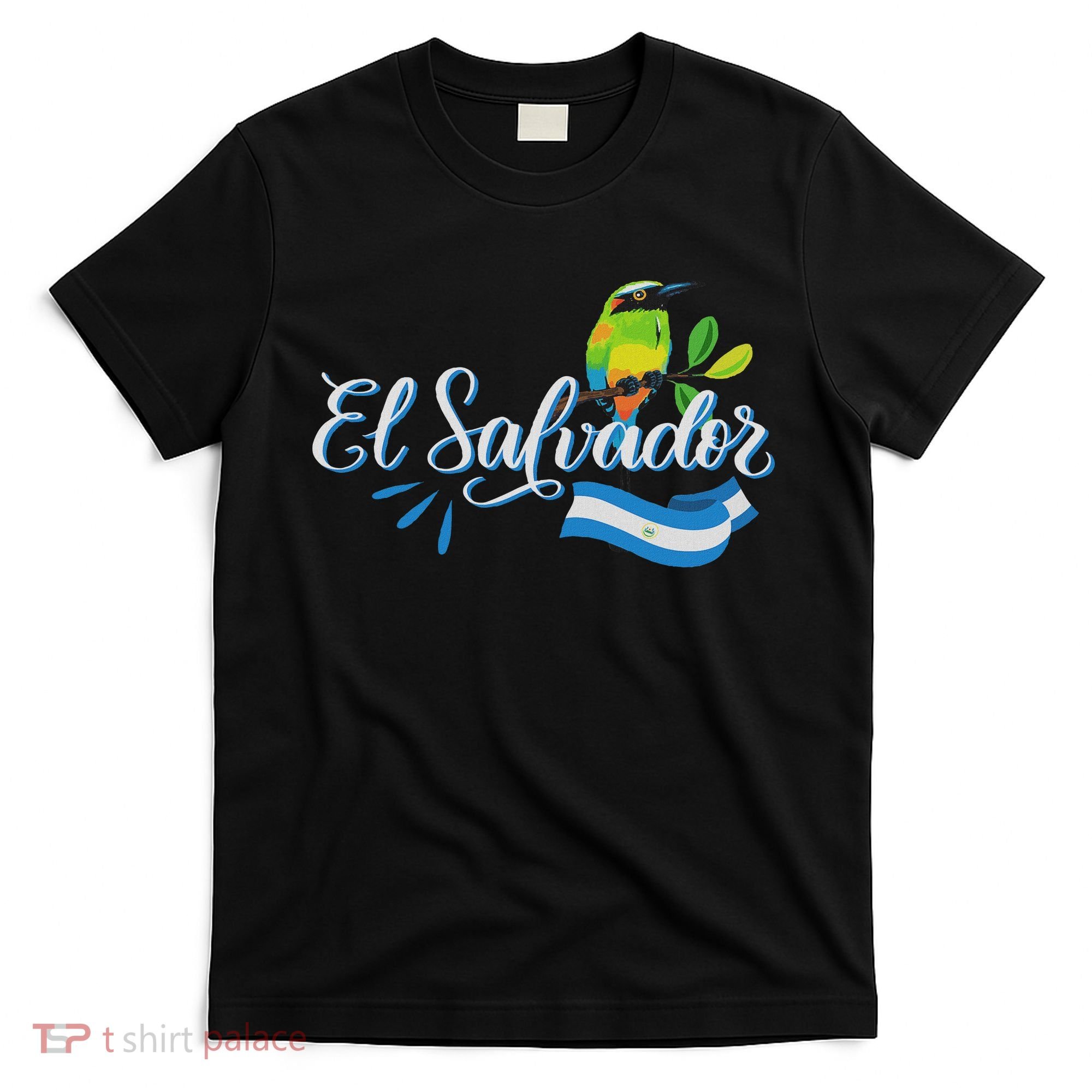 Vos Solo Sos Paja Salvadoran Slang El Salvador Flag Torogoz T-Shirt