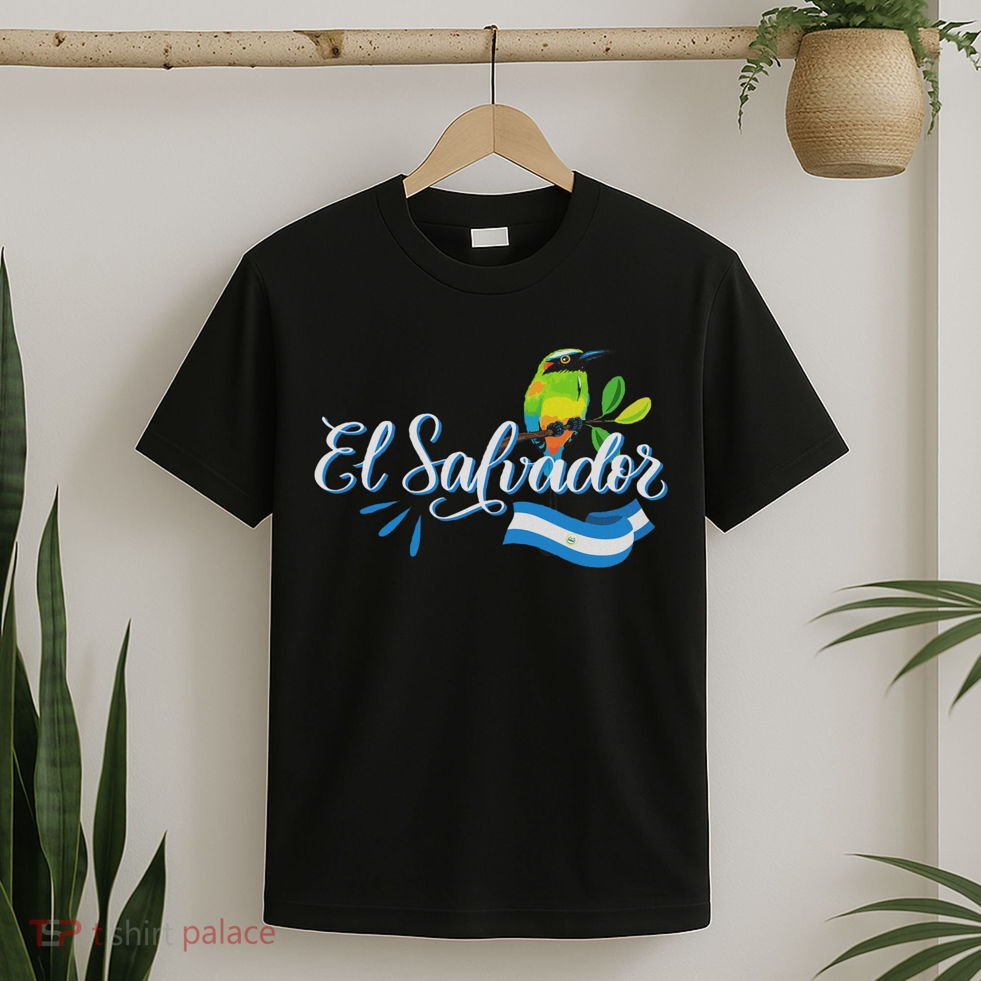 Vos Solo Sos Paja Salvadoran Slang El Salvador Flag Torogoz T-Shirt