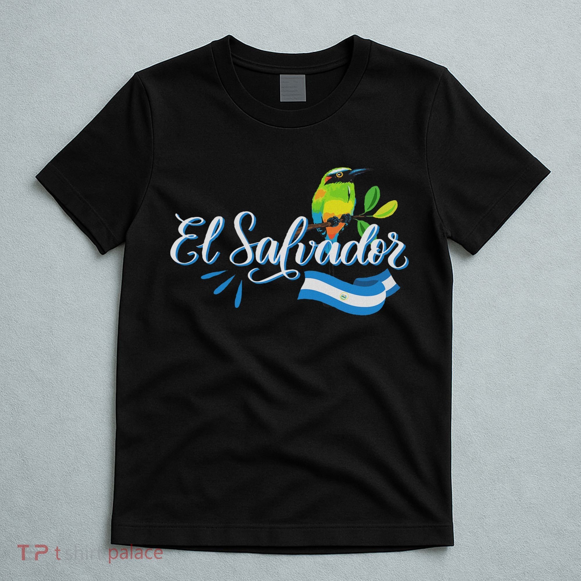 Vos Solo Sos Paja Salvadoran Slang El Salvador Flag Torogoz T-Shirt
