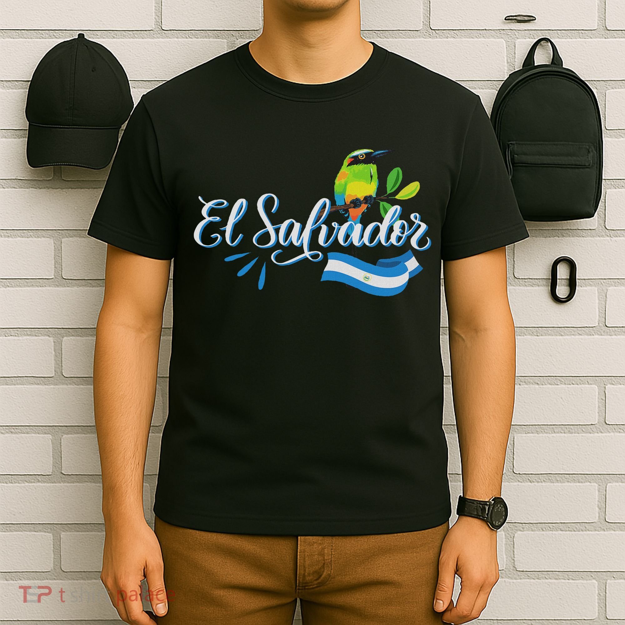 Vos Solo Sos Paja Salvadoran Slang El Salvador Flag Torogoz T-Shirt