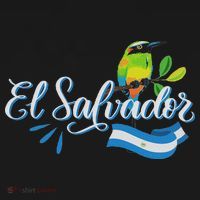 Vos Solo Sos Paja Salvadoran Slang El Salvador Flag Torogoz T-Shirt thumb 7