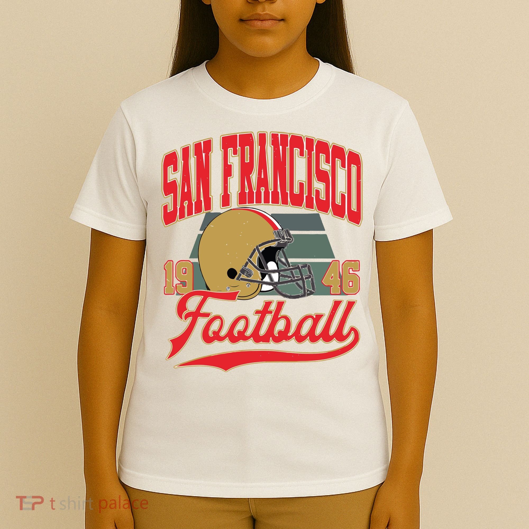 Vintage Style San Francisco Football T-Shirt