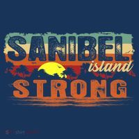 Vintage Sunset Sanibel Island FL Tee Sanibel Island Strong T-Shirt thumb 7