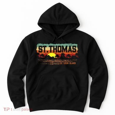 Vintage Sunset St. Thomas Usvi Hoodie