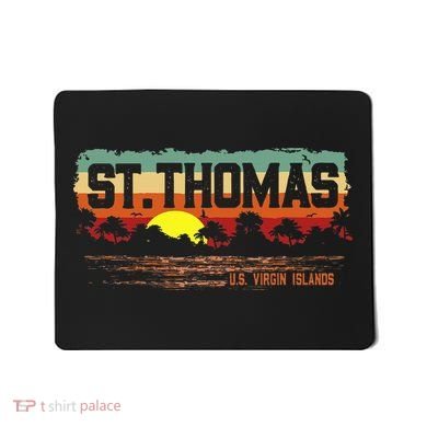 Vintage Sunset St. Thomas Usvi Mousepad