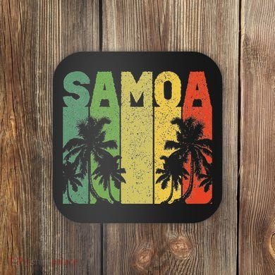 Vintage Samoa Samoan Coaster