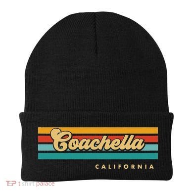 Vintage Sunset Stripes C.O.A.C.H.E.L.L.A California Beanie