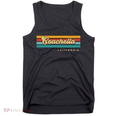 Vintage Sunset Stripes C.O.A.C.H.E.L.L.A California Tank Top