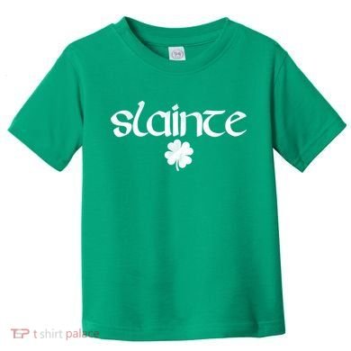 Vintage Slainte Shamrock Toddler T-Shirt