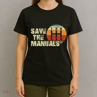 Vintage Save The Stick Manual Transmission T-Shirt thumb 4