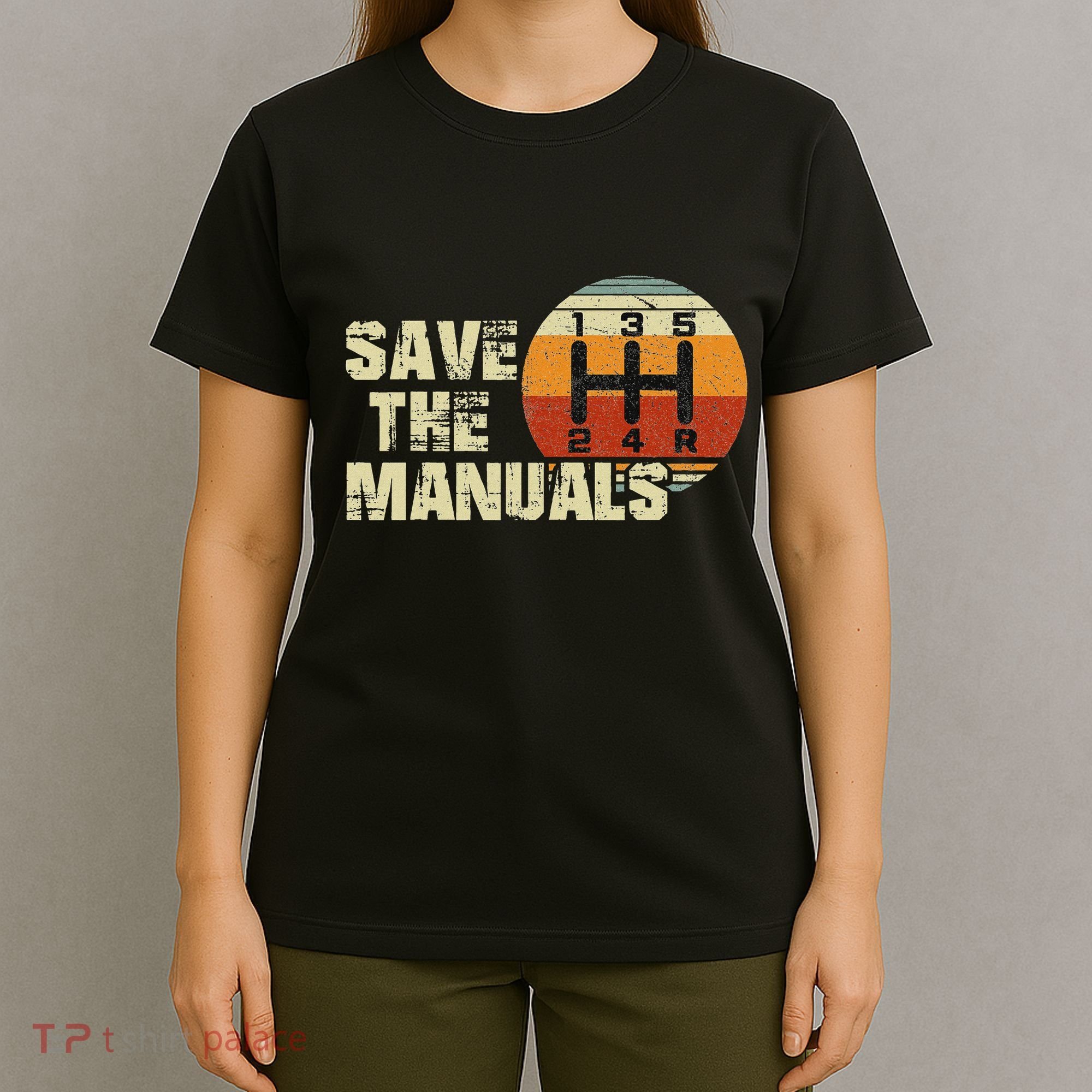 Vintage Save The Stick Manual Transmission T-Shirt