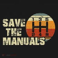 Vintage Save The Stick Manual Transmission T-Shirt thumb 7