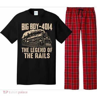 Vintage Steam Train Big Boy 4014 The Legend Of The Rails Pajama Set