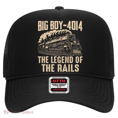 Vintage Steam Train Big Boy 4014 The Legend Of The Rails Hat