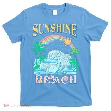 Vintage Summer Time Sunshine Beach T-Shirt