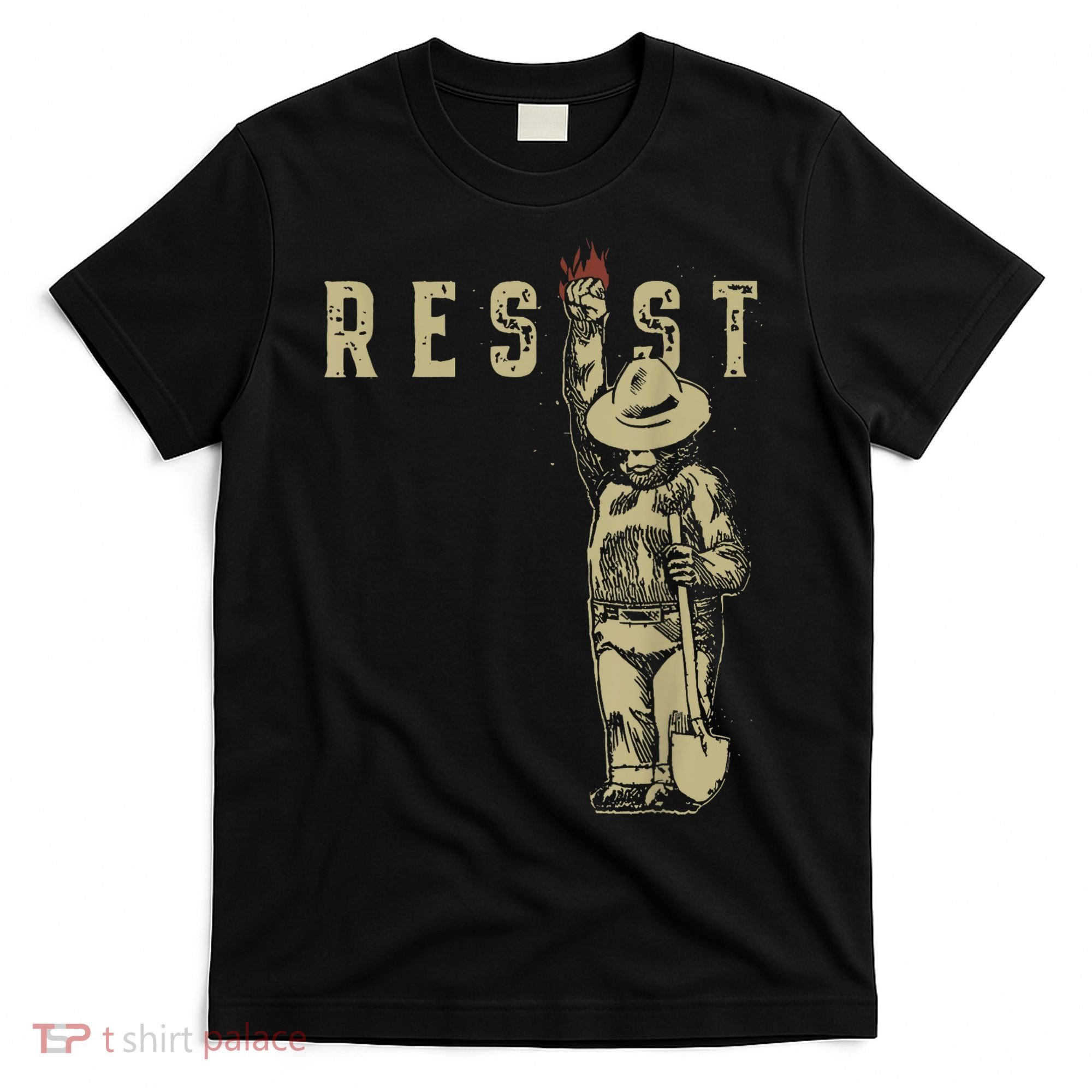 Vintage The Resist Bear T-Shirt