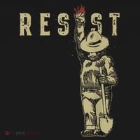 Vintage The Resist Bear Kids Long Sleeve Shirt thumb 2
