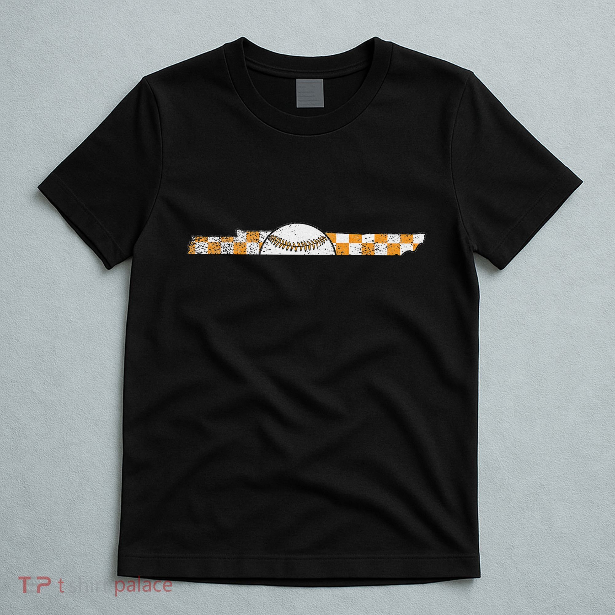 Volunr State Tennessee Checkerboard Baseball Tennessee T-Shirt
