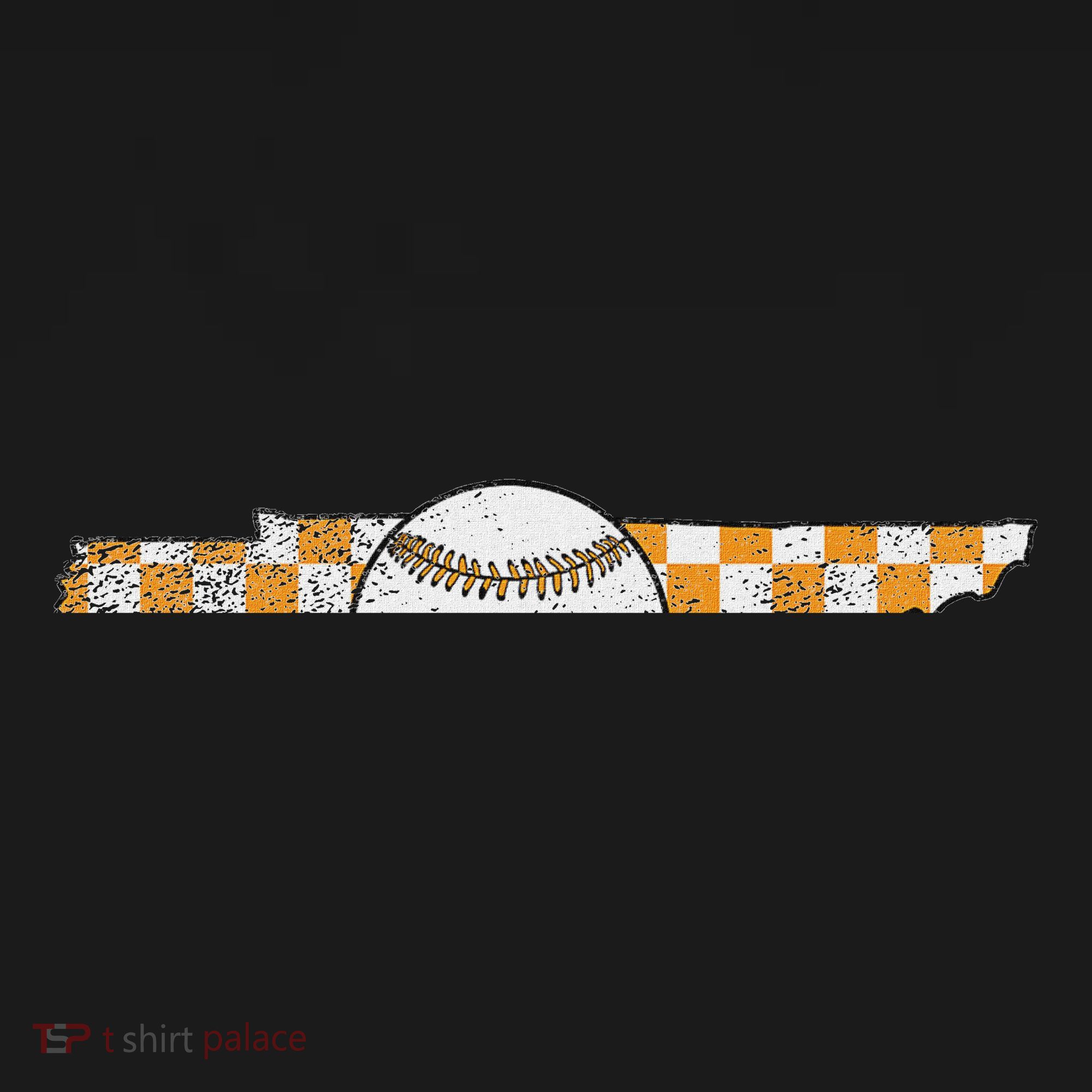 Volunr State Tennessee Checkerboard Baseball Tennessee T-Shirt