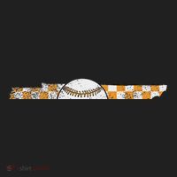 Volunr State Tennessee Checkerboard Baseball Tennessee Tumbler thumb 3