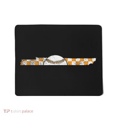 Volunr State Tennessee Checkerboard Baseball Tennessee Mousepad