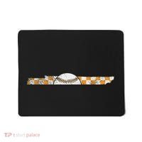 Volunr State Tennessee Checkerboard Baseball Tennessee Mousepad thumb 0