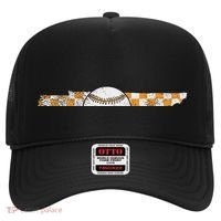 Volunr State Tennessee Checkerboard Baseball Tennessee Hat thumb 0