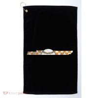 Volunr State Tennessee Checkerboard Baseball Tennessee Golf Towel thumb 0