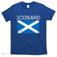 Vintage Scotland Uk Scottish Flag Pride Gift T-Shirt thumb 0